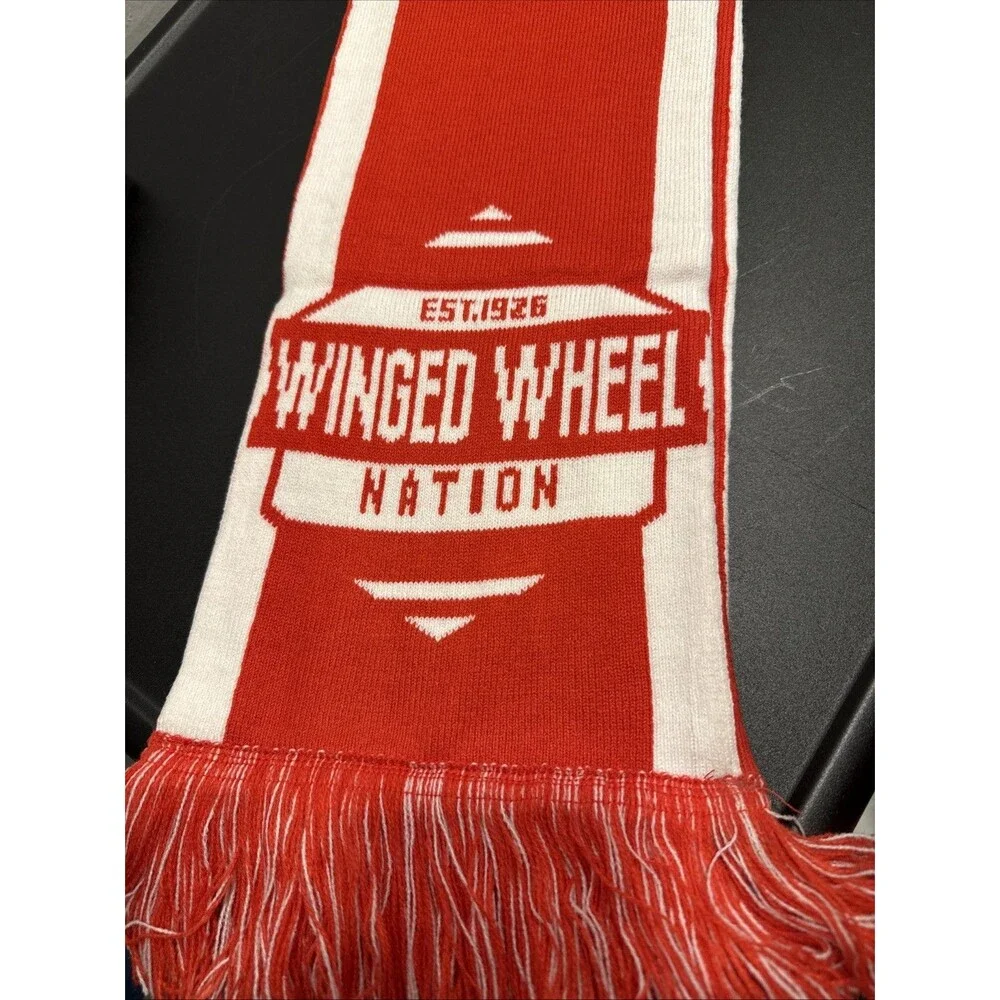 Detroit Red Wings Wing Wheeled Nation Scarf Reversible